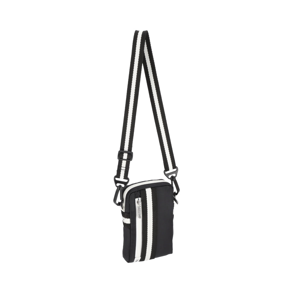 MINI WEB CROSSBODY 隨身小包 - 滾邊夜幕黑