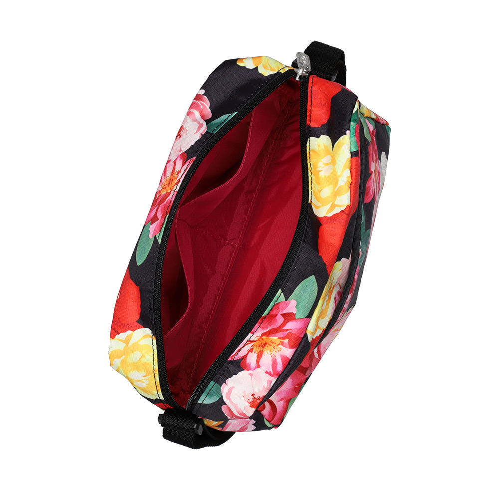 DANIELLA CROSSBODY 拉鍊斜背包 - 繁花派對