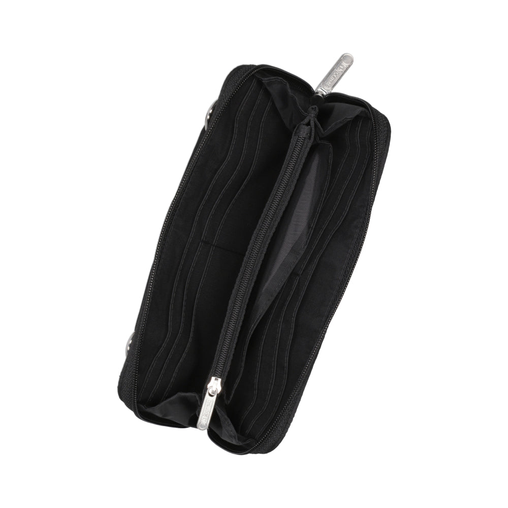 MINI DUFFEL CROSSBODY 可背式皮夾 - 永恆黑