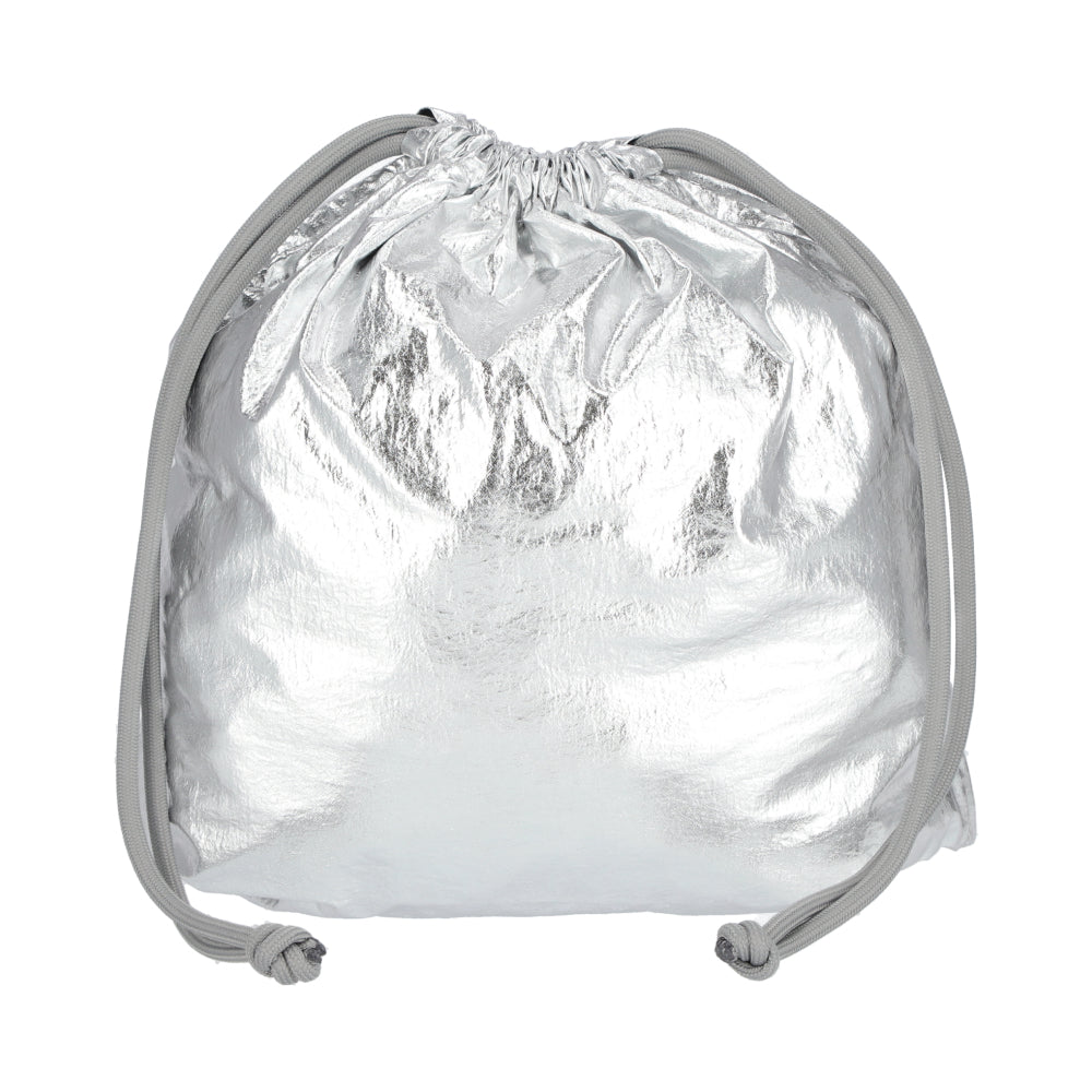 SM NET SHOULDER BAG 小型網狀肩背包 - 月霧銀