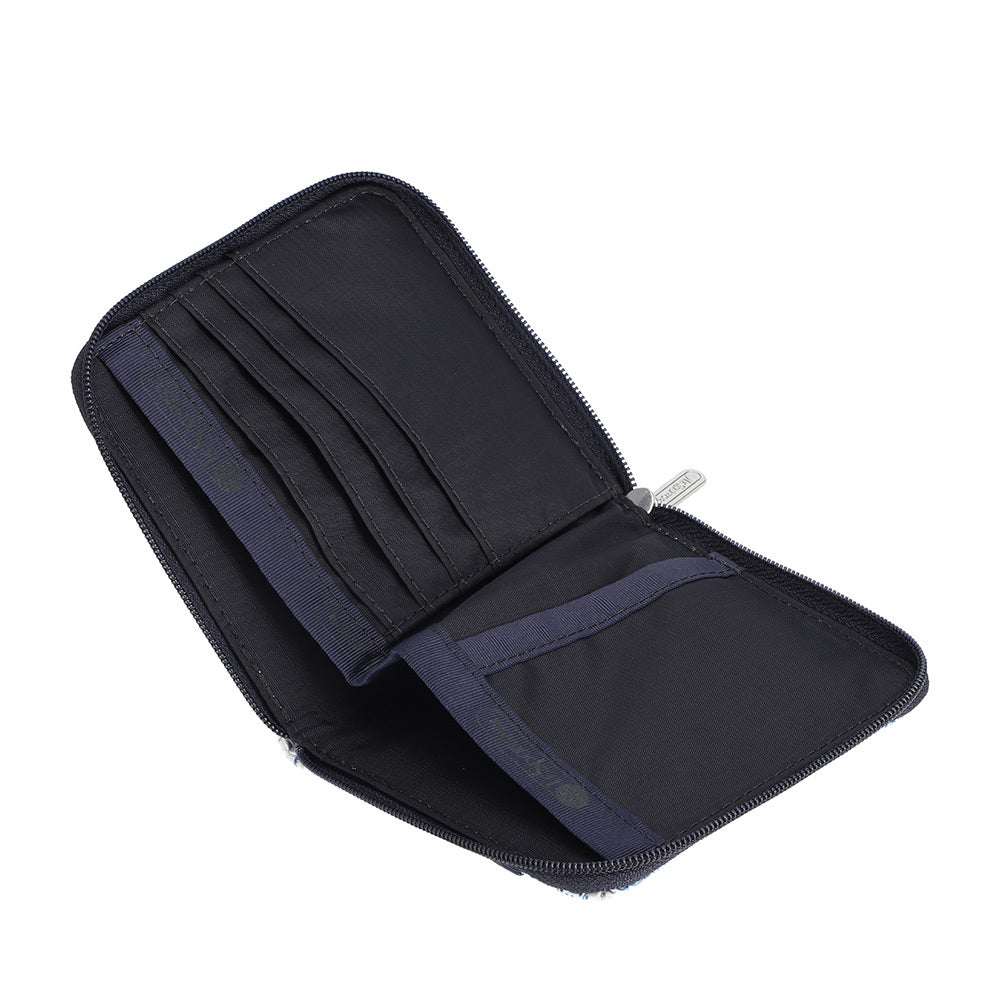 COMPACT ZIP WALLET 簡約拉鍊短夾 - 微風織語