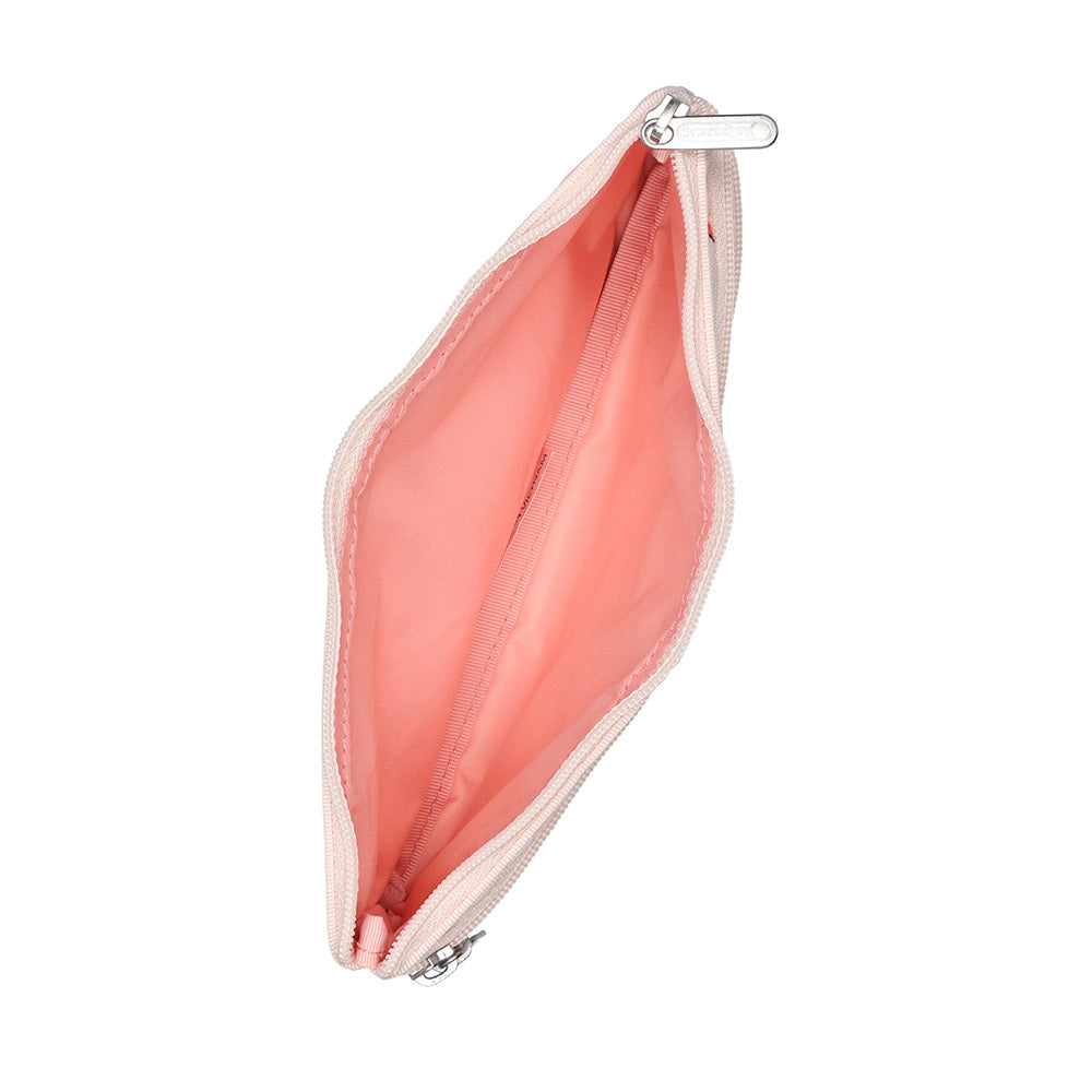 3-ZIP COSMETIC 三層拉鍊化妝包 - 輕舞野花