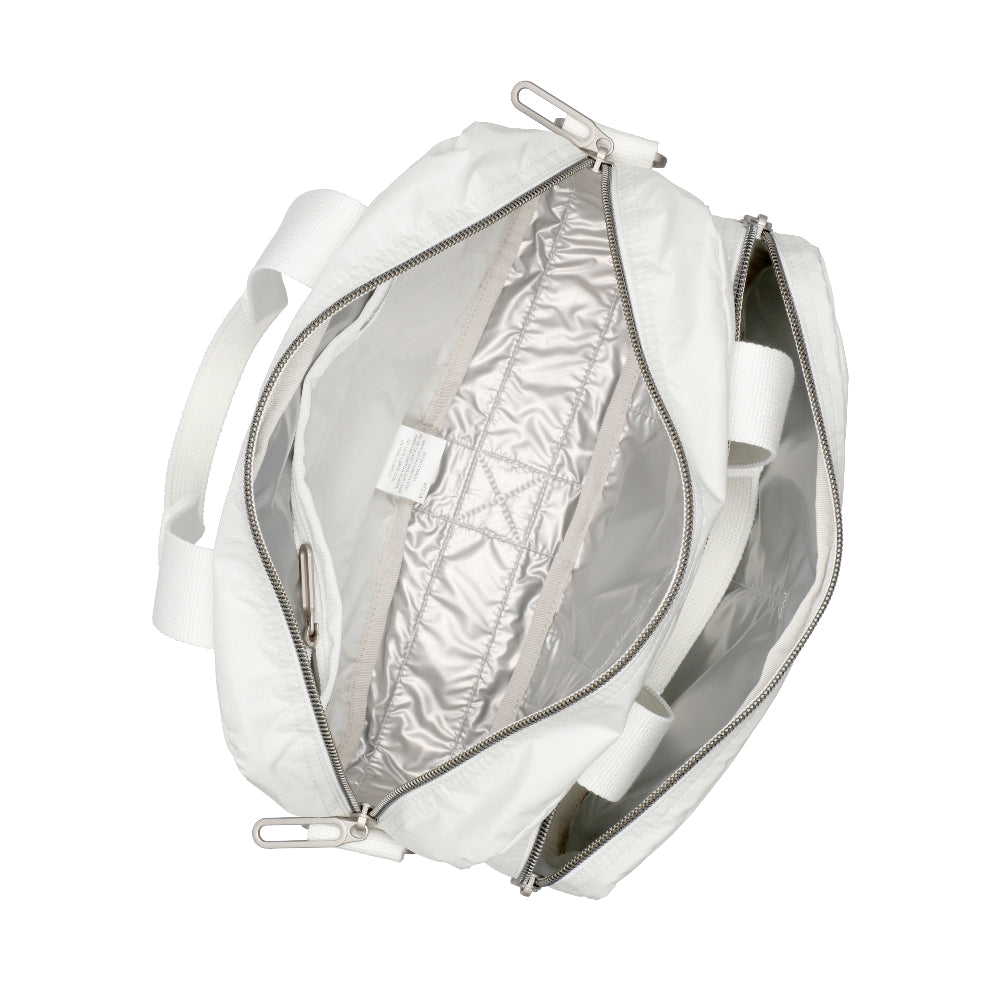 METRO CONVERTIBLE 兩用旅行手提包 - 極致白