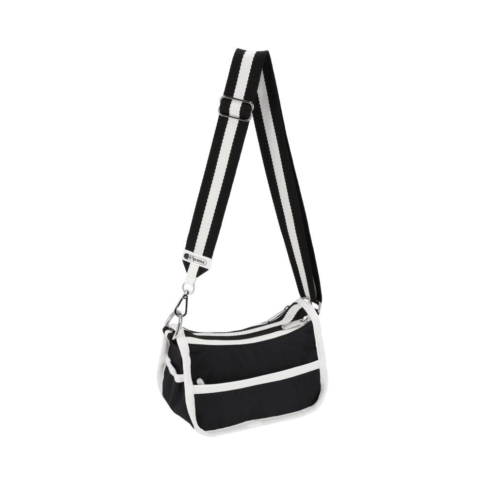 SMALL LOAF CROSSBODY 小型法棍包 - 滾邊夜幕黑