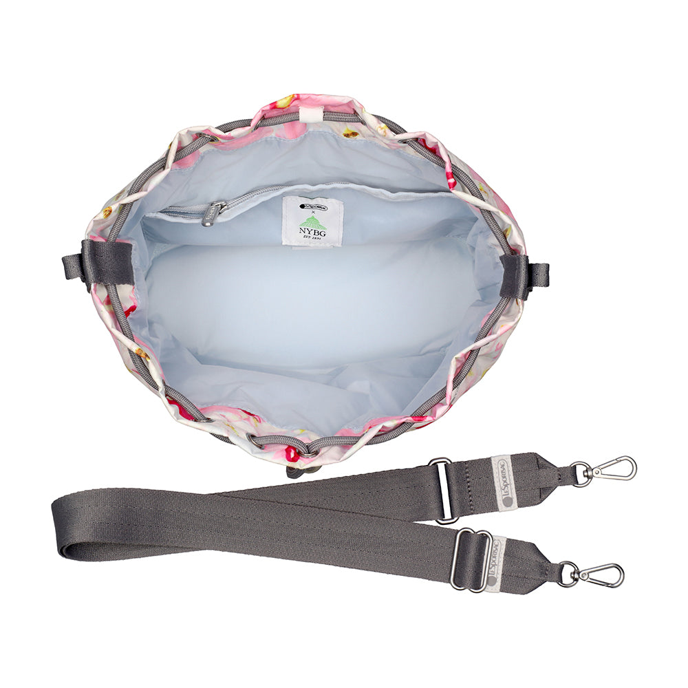 CONV DRAWSTRING XBODY 抽繩斜背包 - 清幽蘭香