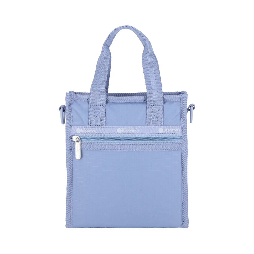 MINI N/S TOTE 迷你方型托特包 - 雲霧藍