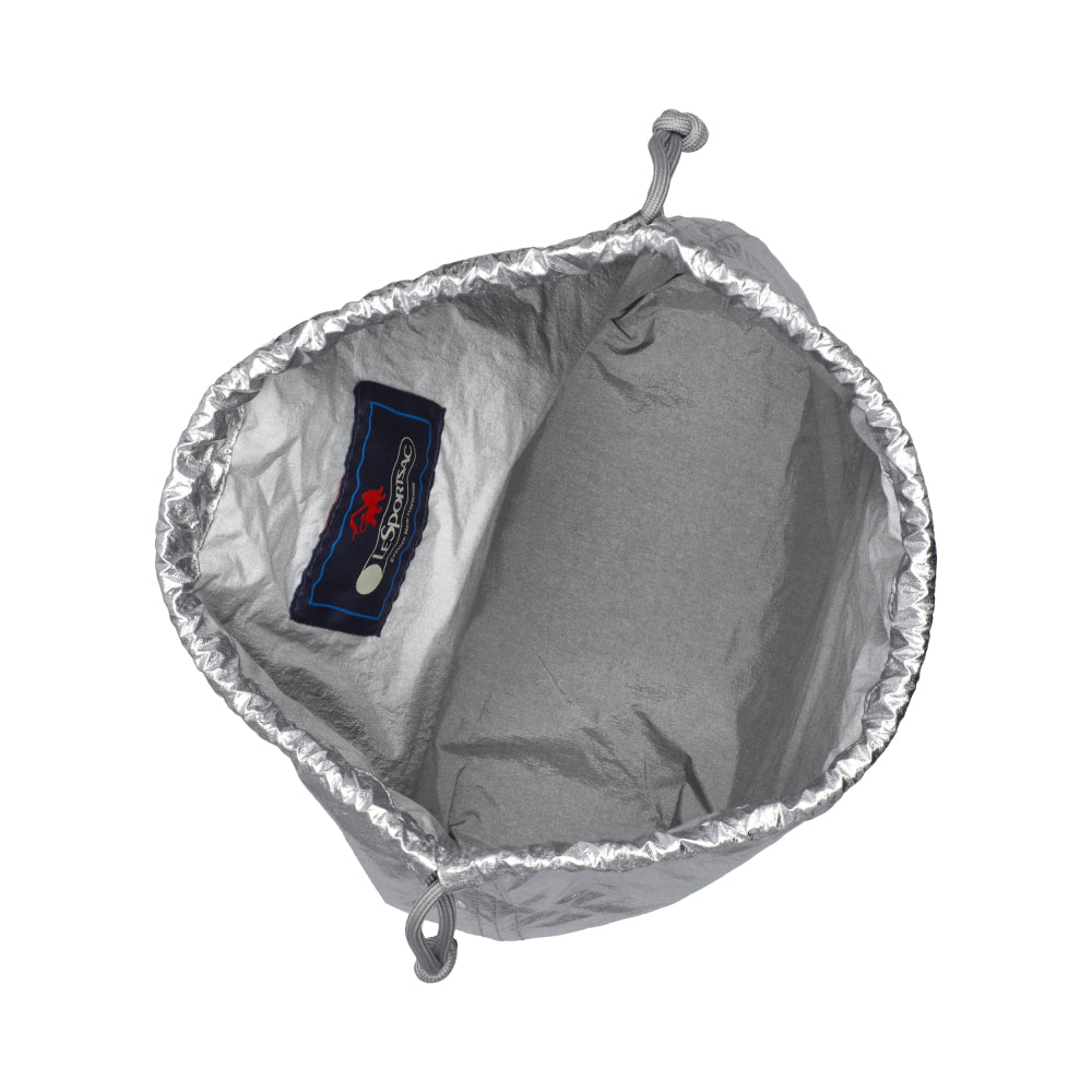 MED NET TOTE BAG 中型網狀肩背包 - 月霧銀