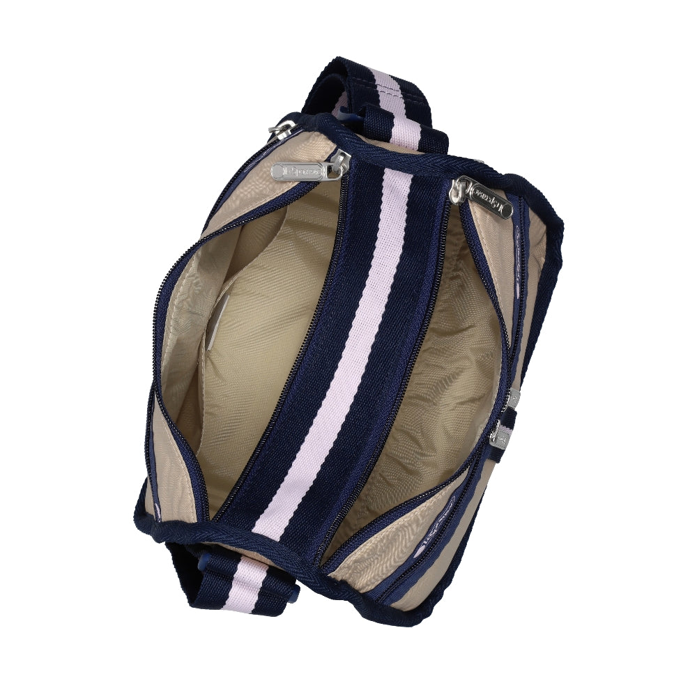 SMALL EVERYDAY BAG 小型肩背包 - 滾邊海軍藍
