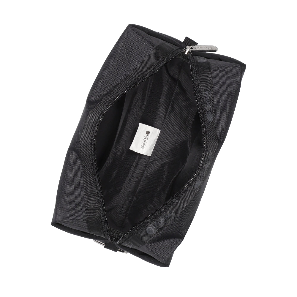 LARGE ZIP POUCH 大型拉鍊收納包 - 永恆黑