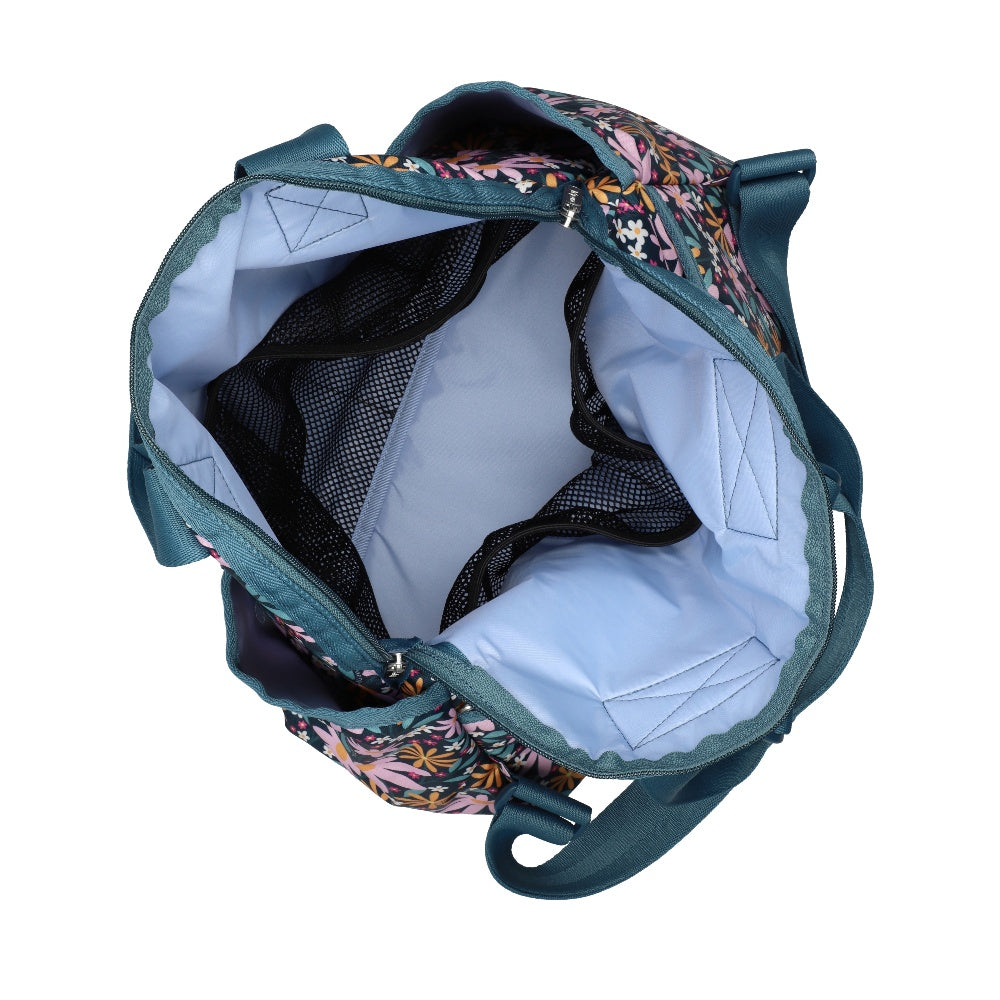 DOUBLE TROUBLE BACKPACK 兩用後背包 - 復古雛菊