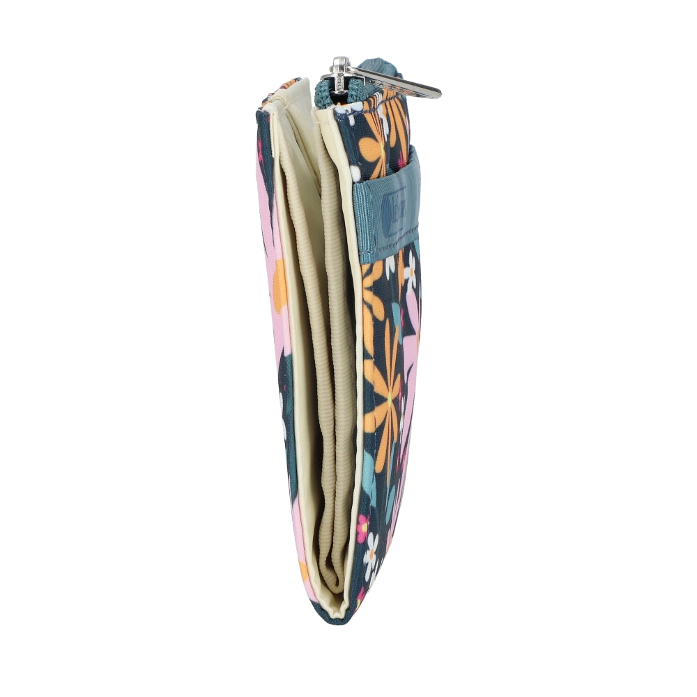 SMALL WALLET 多功能卡夾零錢包 - 復古雛菊