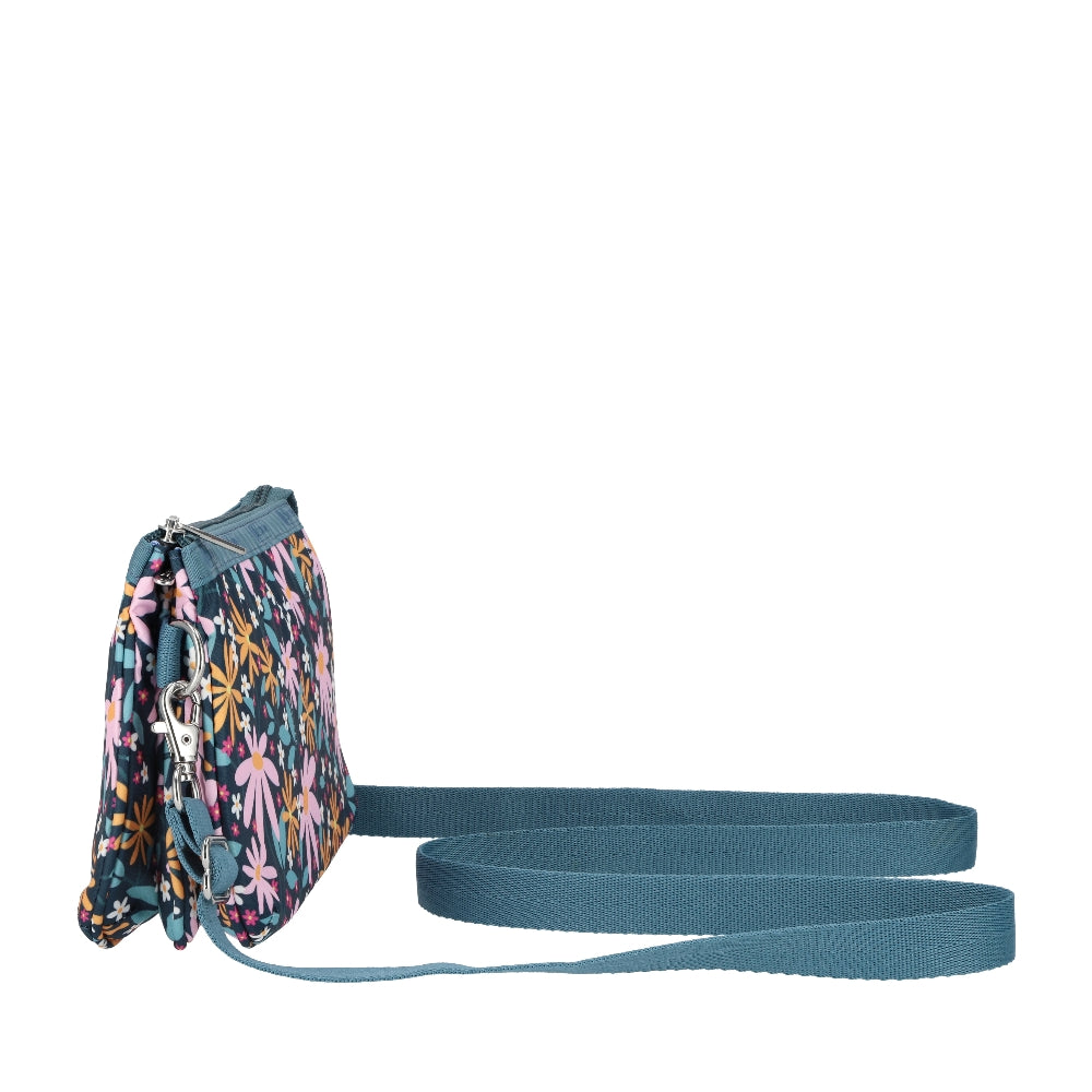 MED KOKO CROSSBODY 手拿斜肩兩用包 - 復古雛菊