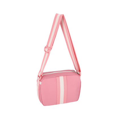 CAMERA CROSSBODY 相機斜背包 - 滾邊花漾粉