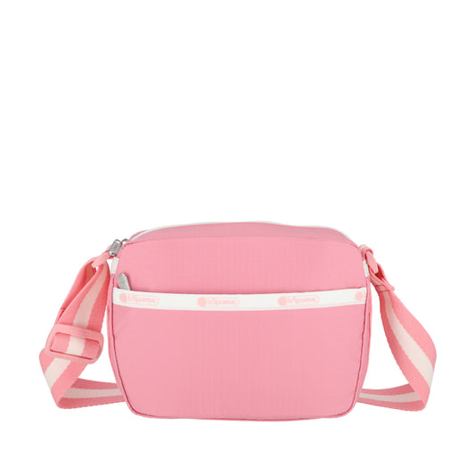 CAMERA CROSSBODY 相機斜背包 - 滾邊花漾粉