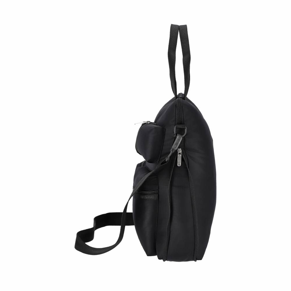 CARGO N/S TOTE 多口袋直式托特包 - 永恆黑
