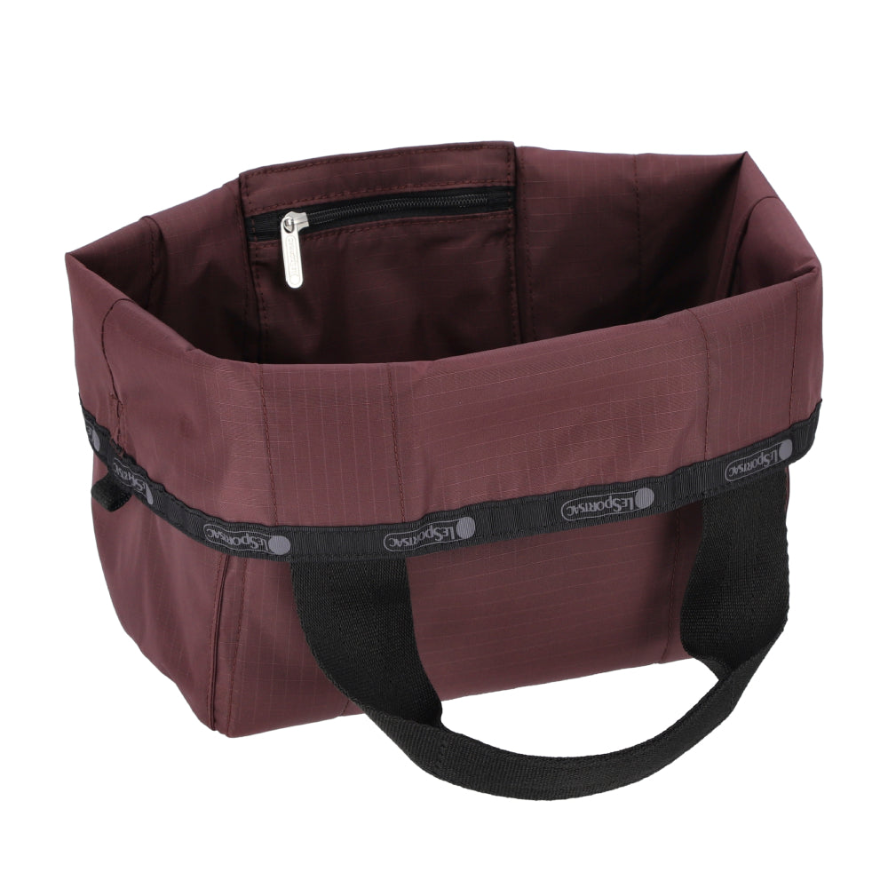 SM REVERSIBLE PKT TOTE 小型雙面托特包 - LOGO 深櫻紅