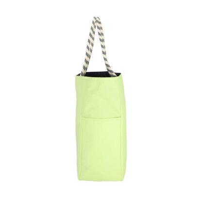 LARGE 2 WAY TOTE 大型雙面托特包 -  深海藍/青檸綠