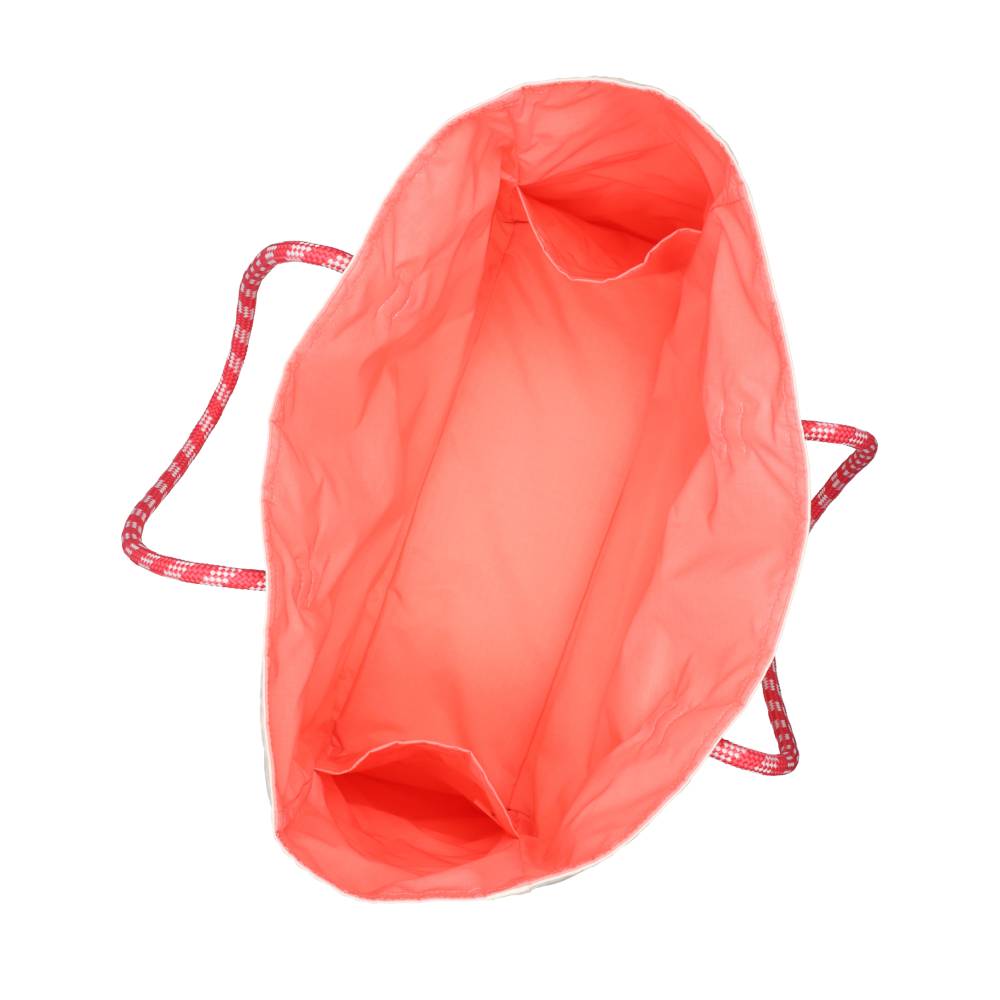 LARGE 2 WAY TOTE 大型雙面托特包 -  奶霜白/珊瑚橘