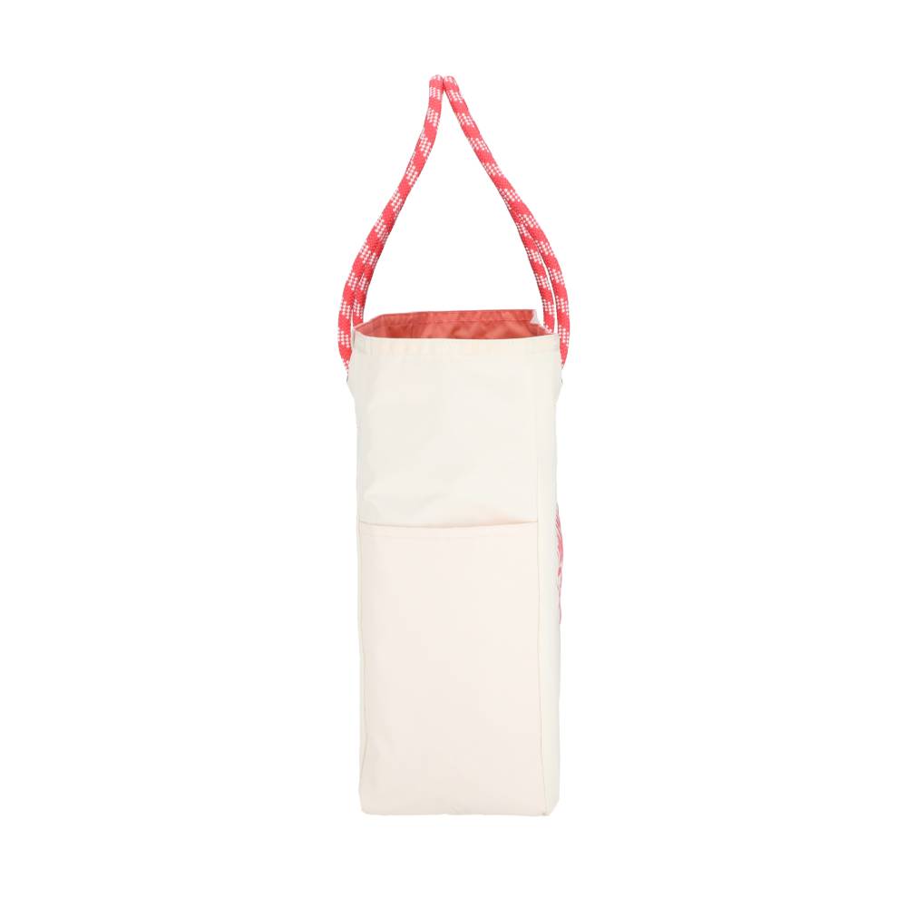 LARGE 2 WAY TOTE 大型雙面托特包 -  奶霜白/珊瑚橘