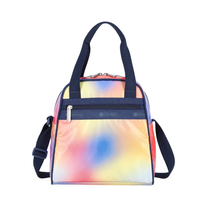 N/S MINI SATCHEL 迷你兩用斜背包 - 漸層霓光