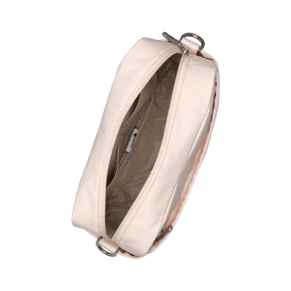 DELUXE CROSSBODY 拉鍊斜背包 - 晨曦桃粉