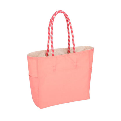 ML 2 WAY TOTE 中大型雙面托特包 - 奶霜白/珊瑚橘