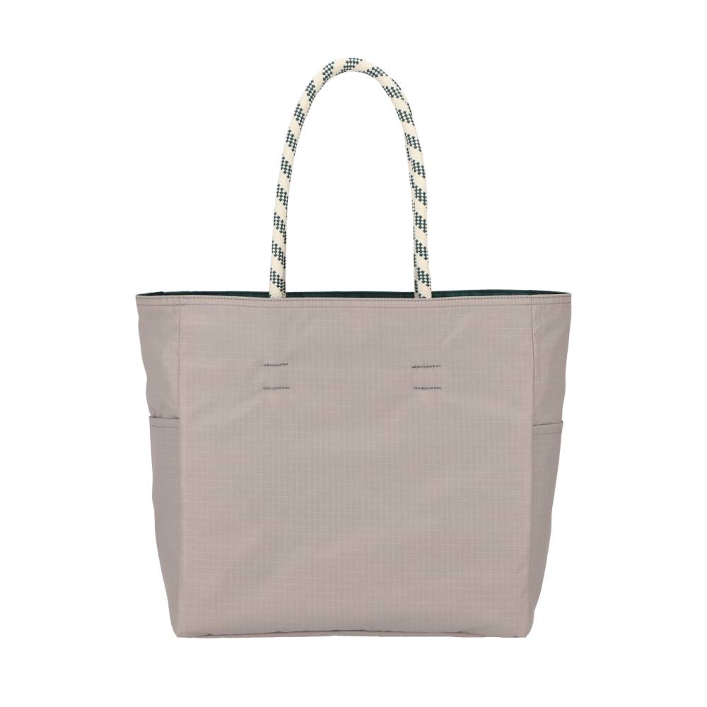 ML 2 WAY TOTE 中大型雙面托特包 - LOGO 伊甸綠/漂流石