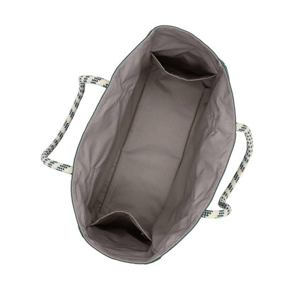 ML 2 WAY TOTE 中大型雙面托特包 - LOGO 伊甸綠/漂流石