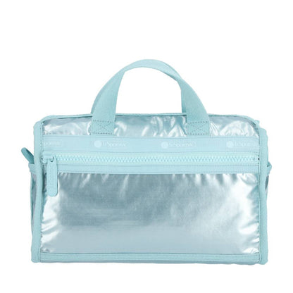 MINI DUFFEL CROSSBODY 迷你筒狀肩背包 - 湖水藍光