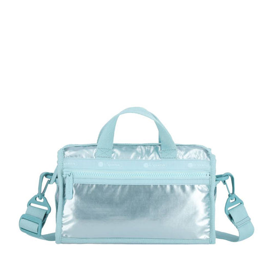 MINI DUFFEL CROSSBODY 迷你筒狀肩背包 - 湖水藍光