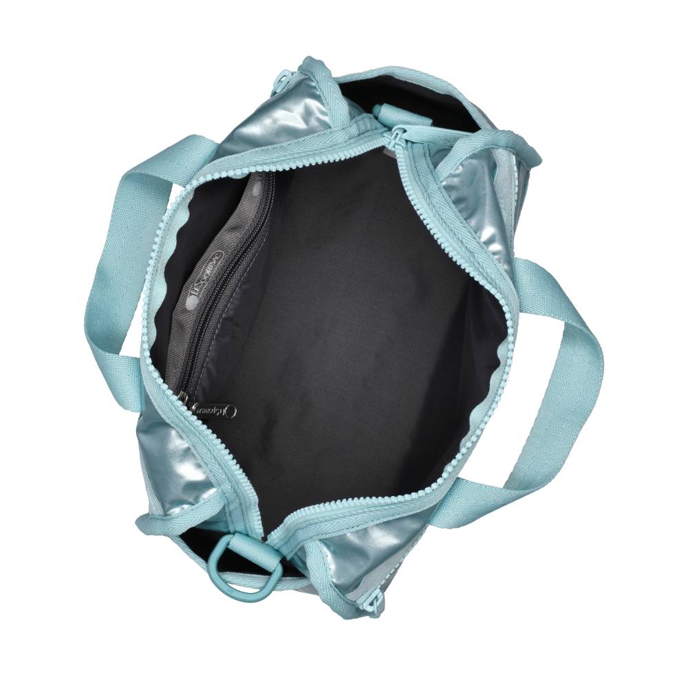 MINI DUFFEL CROSSBODY 迷你筒狀肩背包 - 湖水藍光