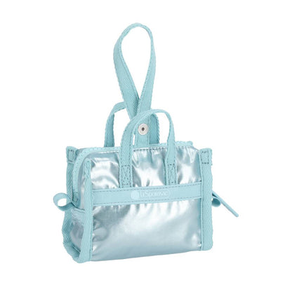 MICRO WEEKENDER CHARM 迷你旅行袋掛飾 - 湖水藍光