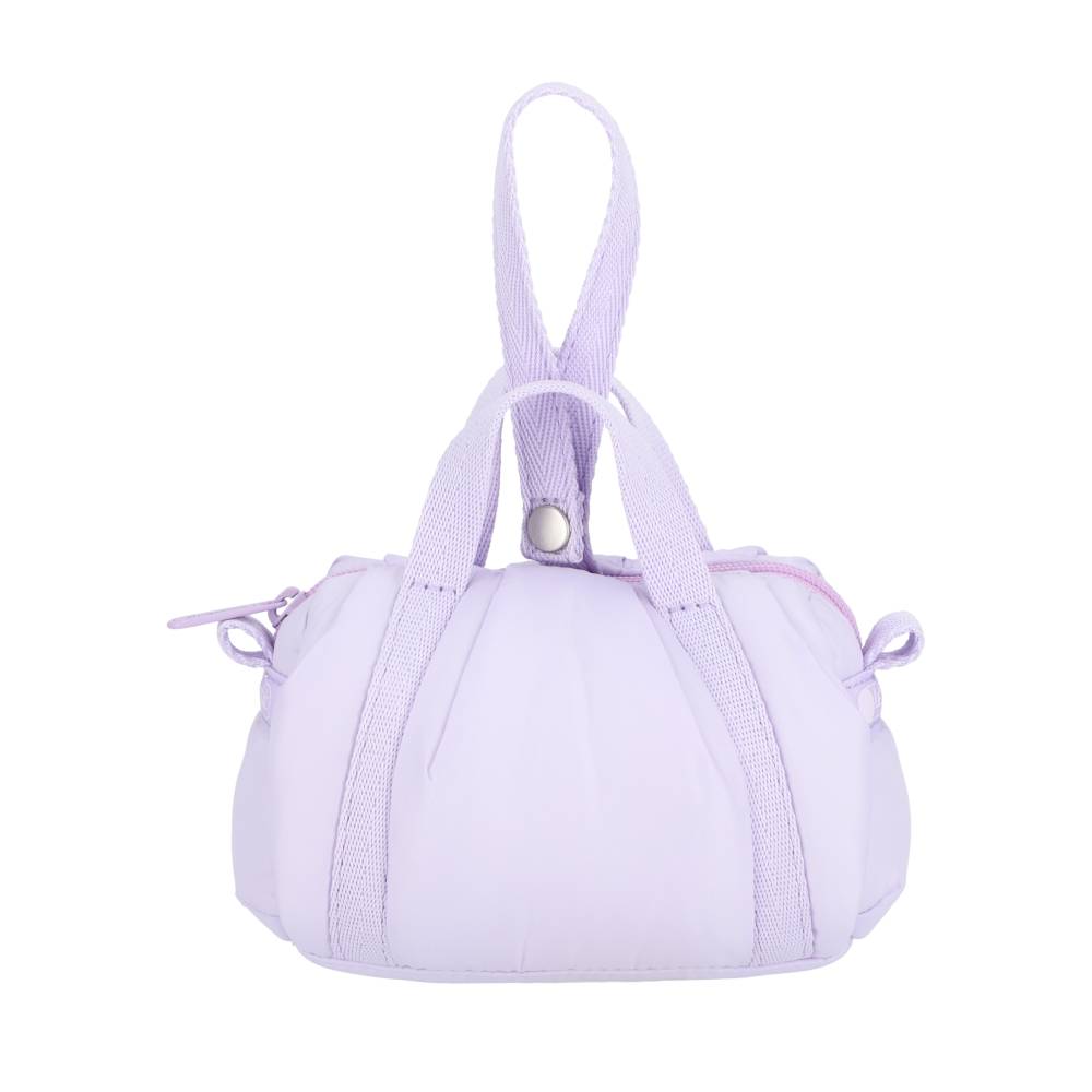 SHEEN MICRO DUFFLE 迷你旅行袋掛飾-糖霜紫
