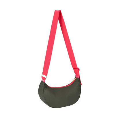 MED HAMMOCK ADJ BAG 中型可調式肩背包 - 酪梨綠/桃粉