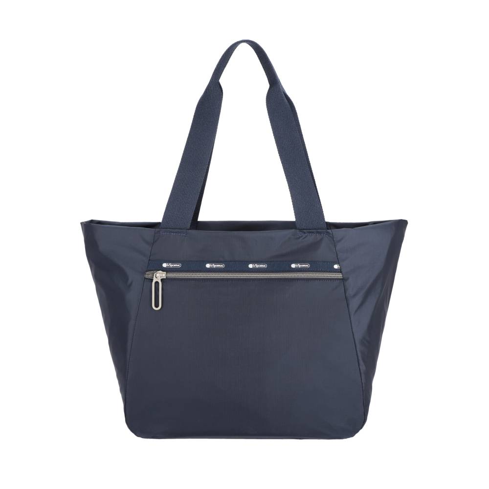 ESSENTIAL E/W ZIPTOP TOTE 拉鍊托特包 - 幻影藍