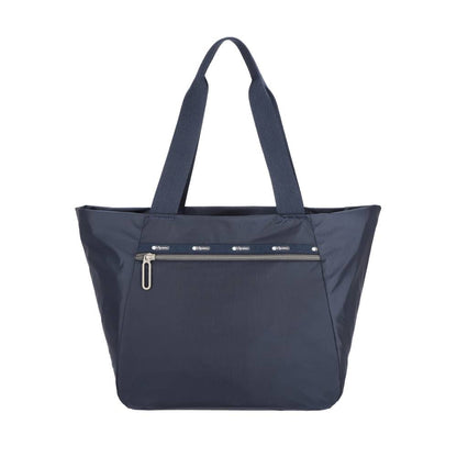 ESSENTIAL E/W ZIPTOP TOTE 拉鍊托特包 - 幻影藍