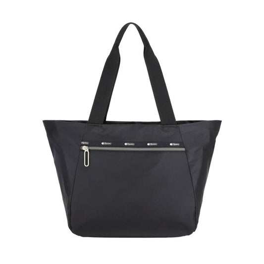 ESSENTIAL E/W ZIPTOP TOTE 拉鍊托特包 - 魔力暗黑