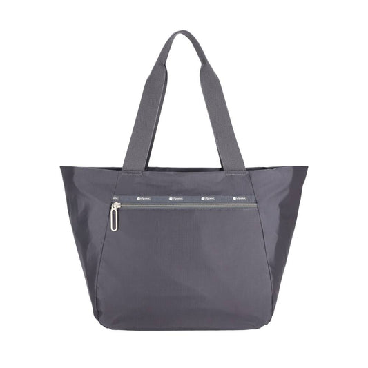 ESSENTIAL E/W ZIPTOP TOTE 拉鍊托特包 - 夜影灰