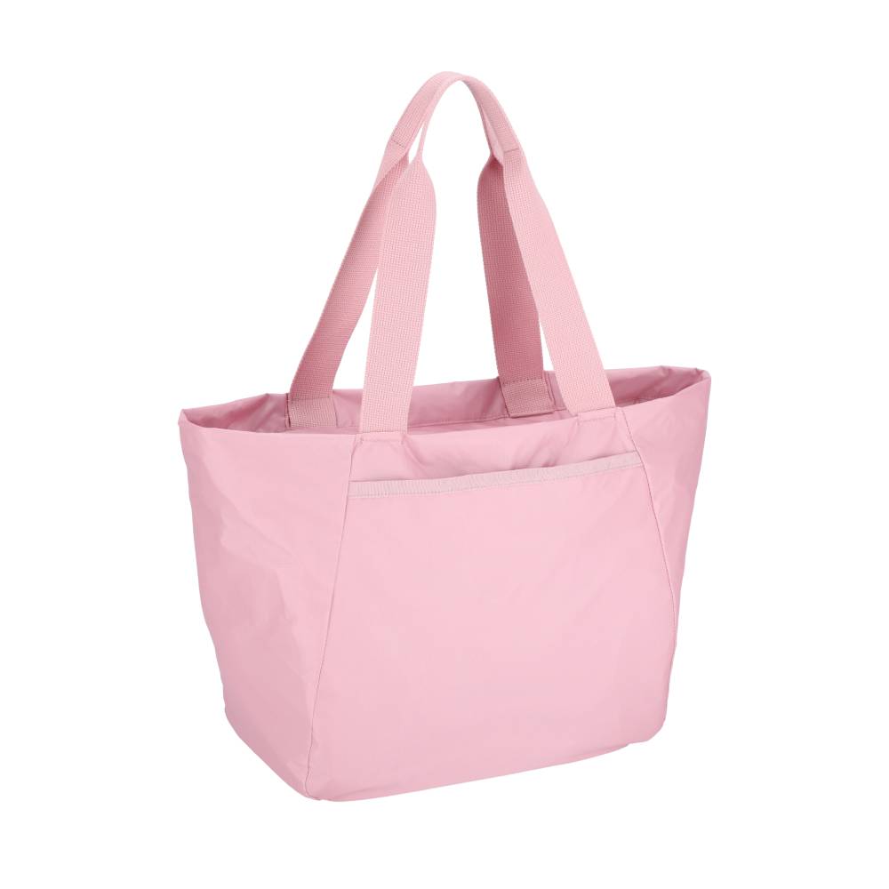 ESSENTIAL E/W ZIPTOP TOTE 拉鍊托特包 - 柔霧藕紫