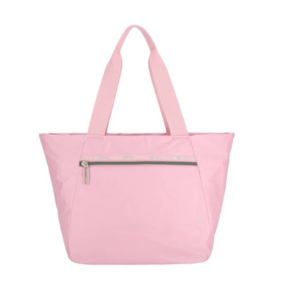 ESSENTIAL E/W ZIPTOP TOTE 拉鍊托特包 - 柔霧藕紫