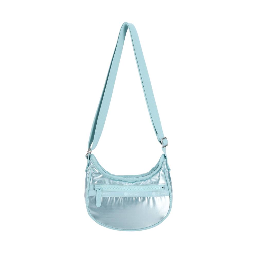 MINI HOBO CROSSBODY 迷你半月斜背包 - 湖水藍光