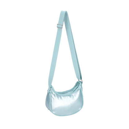 MINI HOBO CROSSBODY 迷你半月斜背包 - 湖水藍光