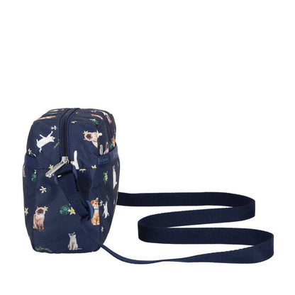 DANIELLA CROSSBODY 拉鍊斜背包 - 熱帶喵喵貓