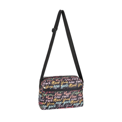 DANIELLA CROSSBODY 拉鍊斜背包 - 紐約筆記