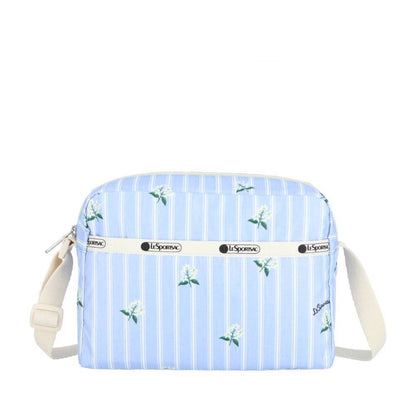 DANIELLA CROSSBODY 拉鍊斜背包 - 茉莉條紋