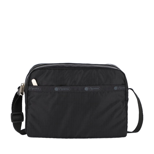 DANIELLA CROSSBODY 拉鍊斜背包 - 永恆黑