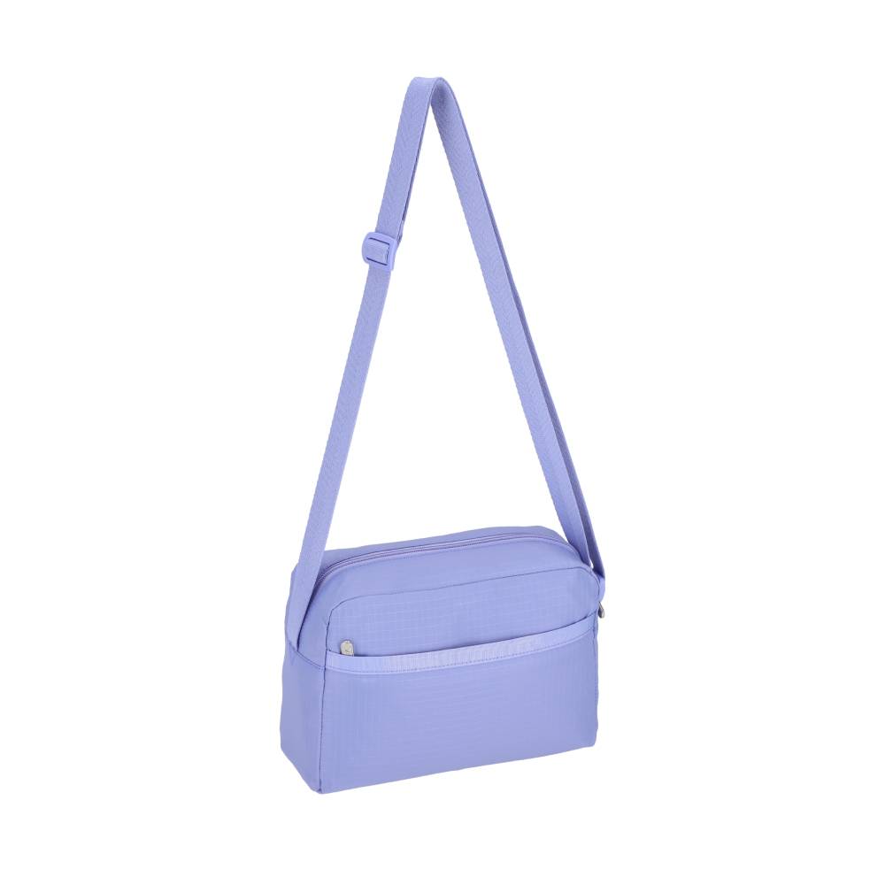 DANIELLA CROSSBODY 拉鍊斜背包 - 淡紫夢境