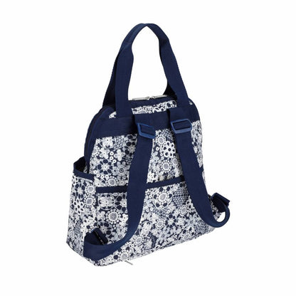 DOUBLE TROUBLE BACKPACK 兩用後背包 - 花卉蕾絲