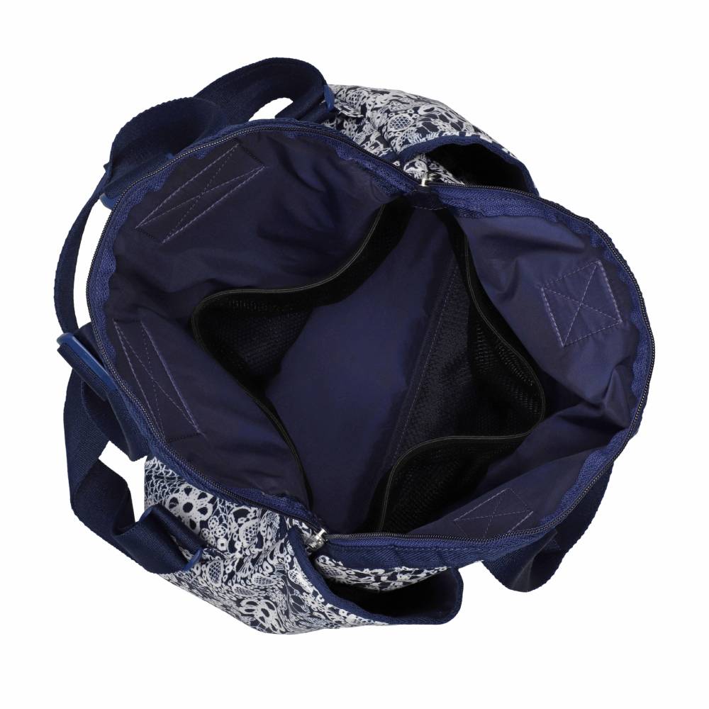 DOUBLE TROUBLE BACKPACK 兩用後背包 - 花卉蕾絲