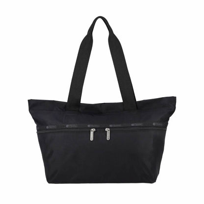 E/W MEDIUM CARLIN TOTE 中型橫式托特包- 永恆黑